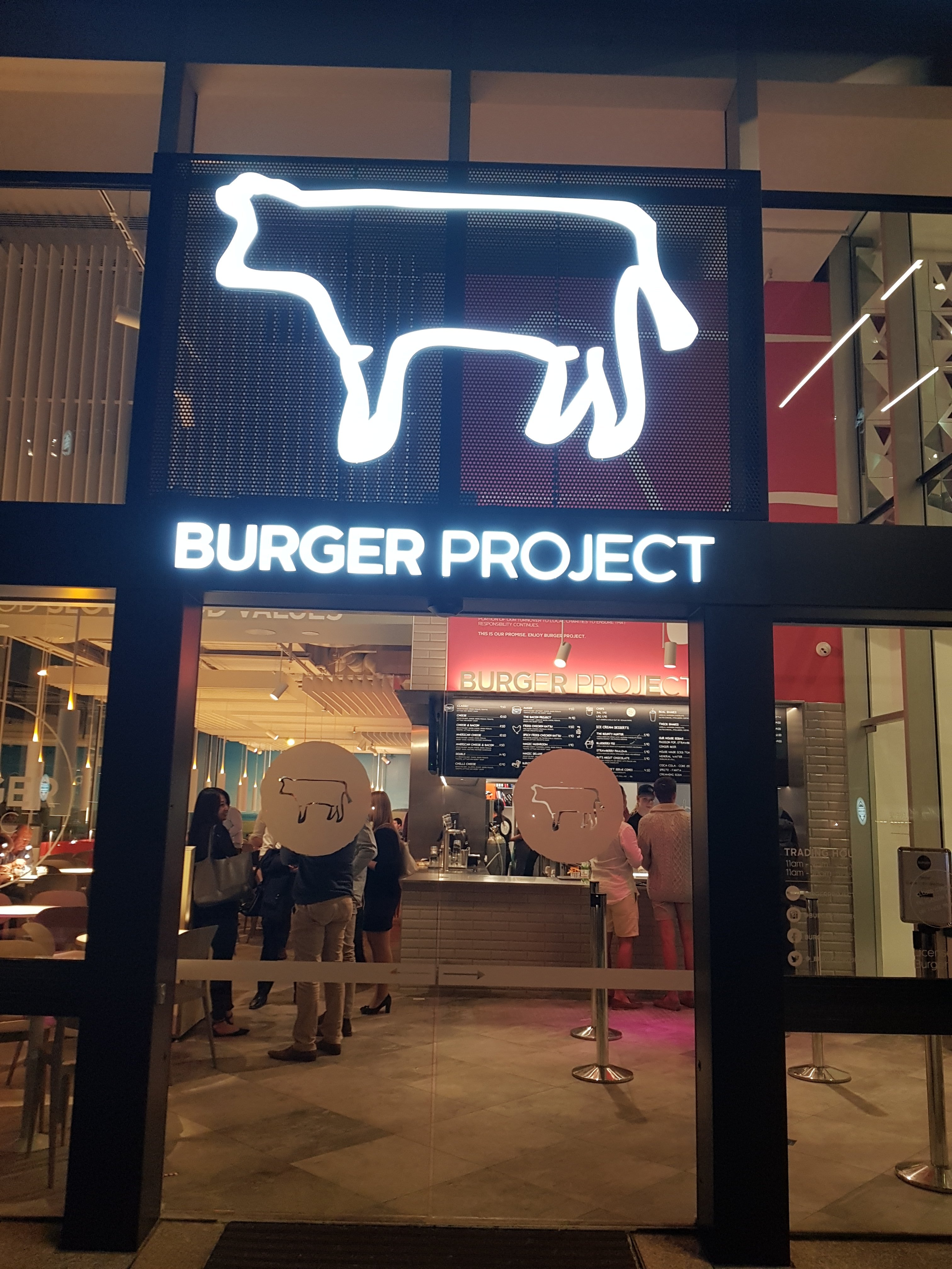 Burger Project Logo and Images