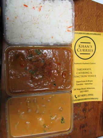 Khans Curries Logo and Images
