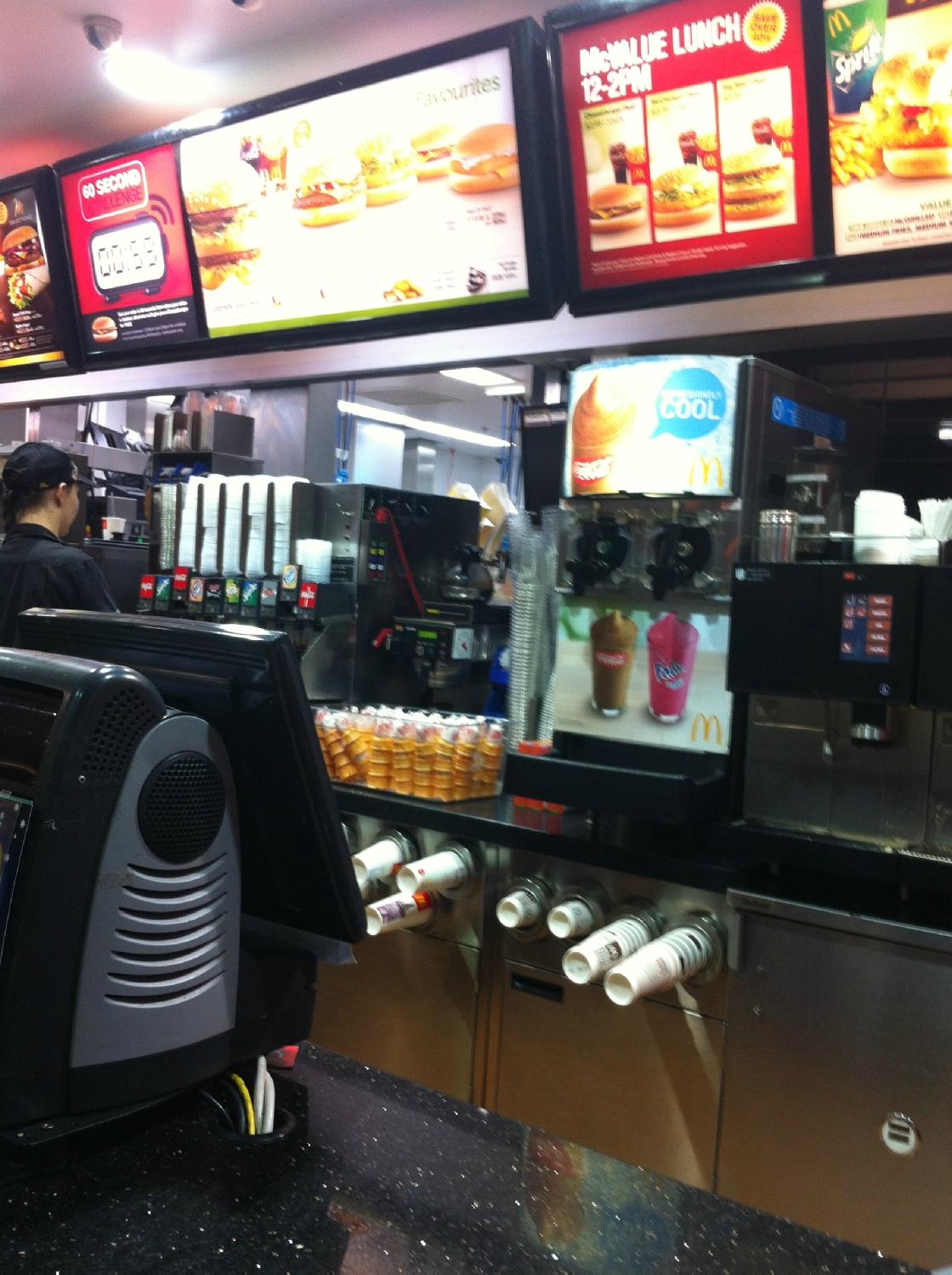 Mc Donald's Central station Logo and Images