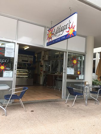 Malaga's Cafe Logo and Images