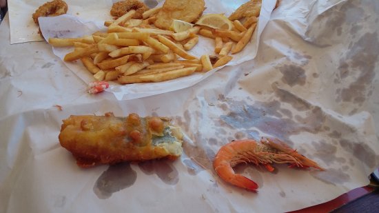 Ocean Breeze Seafoods Logo and Images