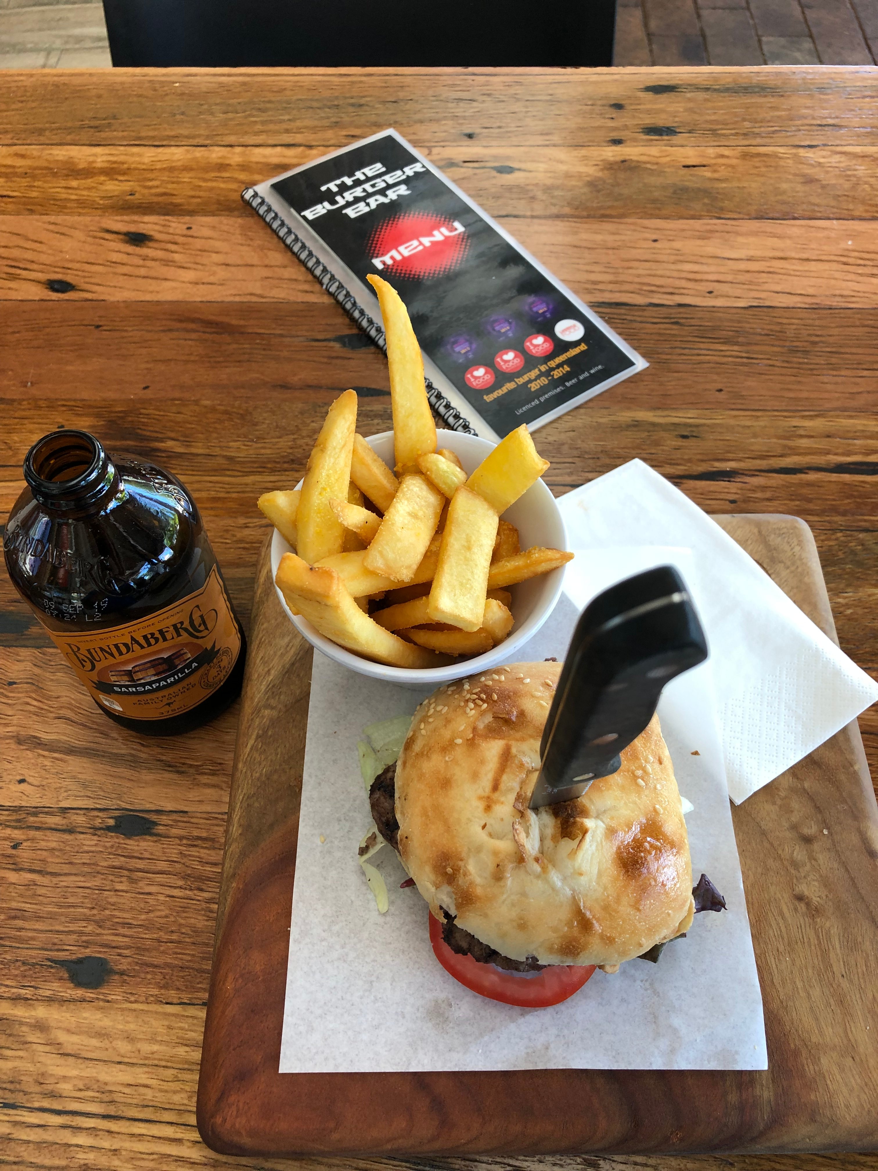 The Burger Bar Logo and Images