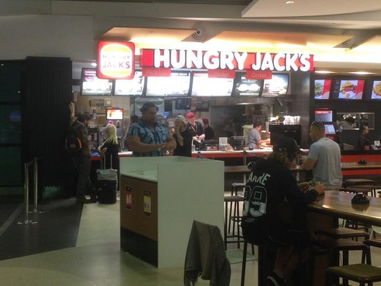 Hungry Jacks Brisbane Airport Logo and Images