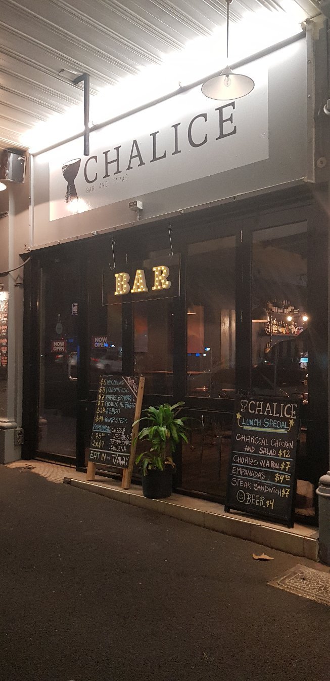 Chalice Bar and Tapas Logo and Images