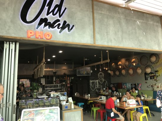 Old Man Pho Logo and Images