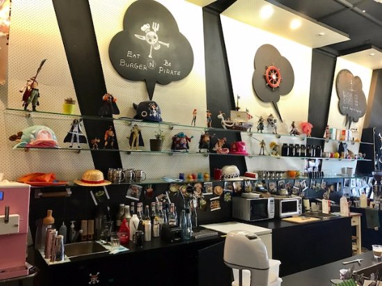 One Plus Piece Cafe Logo and Images
