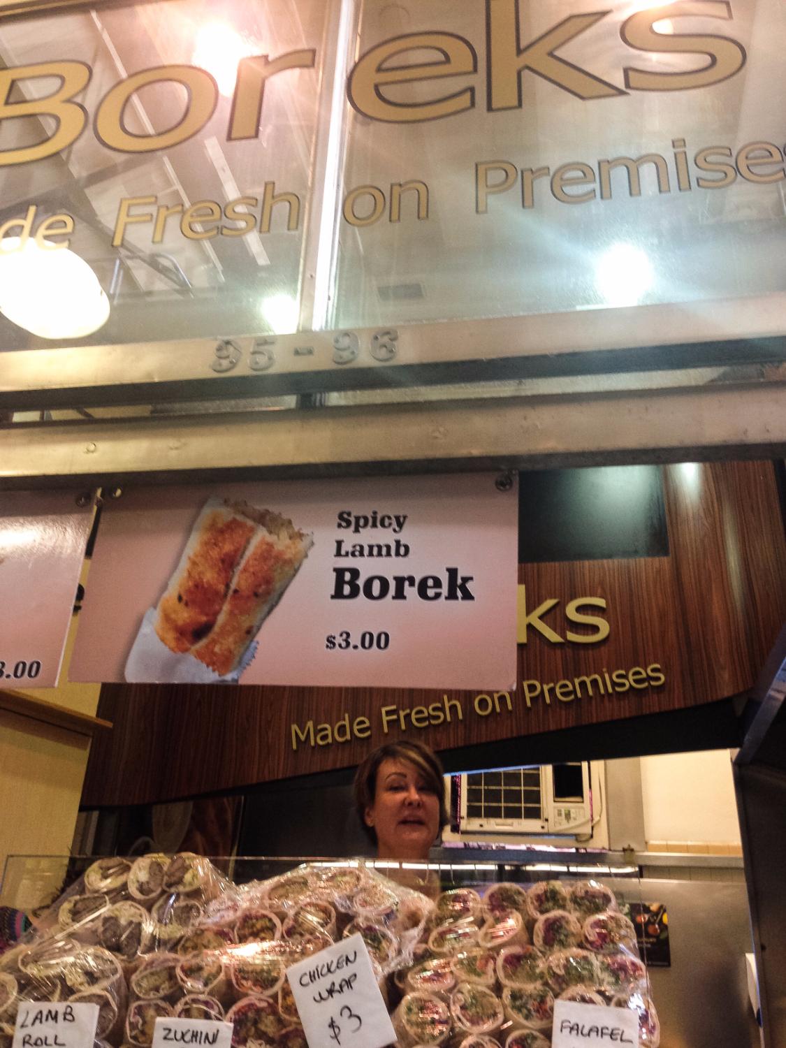 The Borek Shop Logo and Images