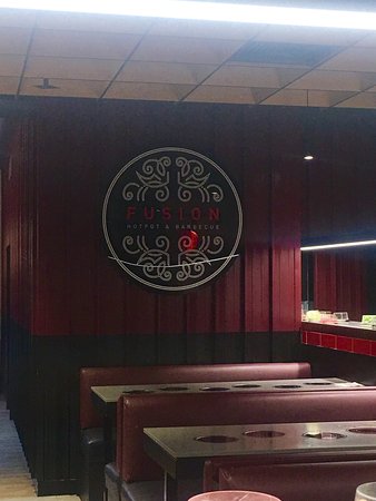 Fusion Hotpot & Barbecue Logo and Images
