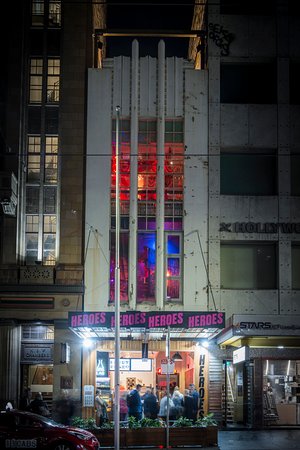 Heroes Karaoke & Rooftop Bar Logo and Images