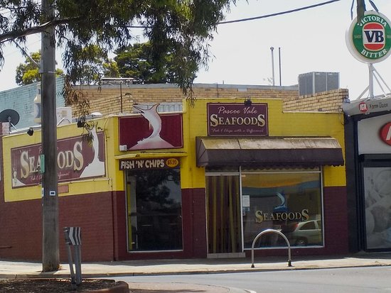 Pascoe Vale Seafoods Logo and Images
